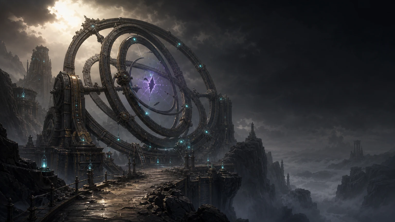 A forgotten observatory staring into the void